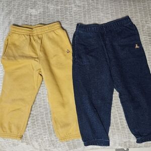 GAP Kids Sweatpants - Yellow, Navy